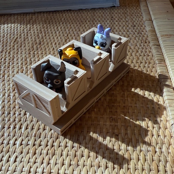 Thunder Minecart Ride Train Mini: Frontier Ride Vehicle Scale Model with Sign - Picture 8 of 10